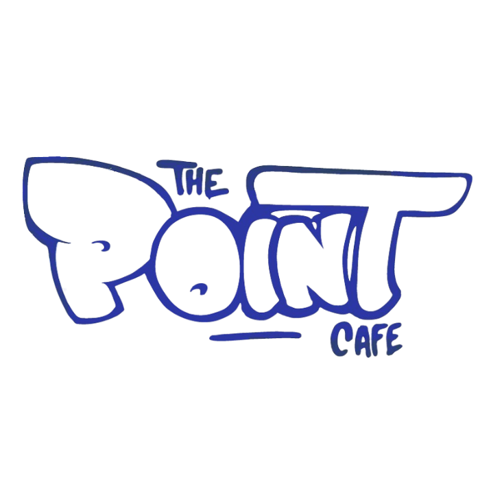 The Point Cafe's logo on a white background